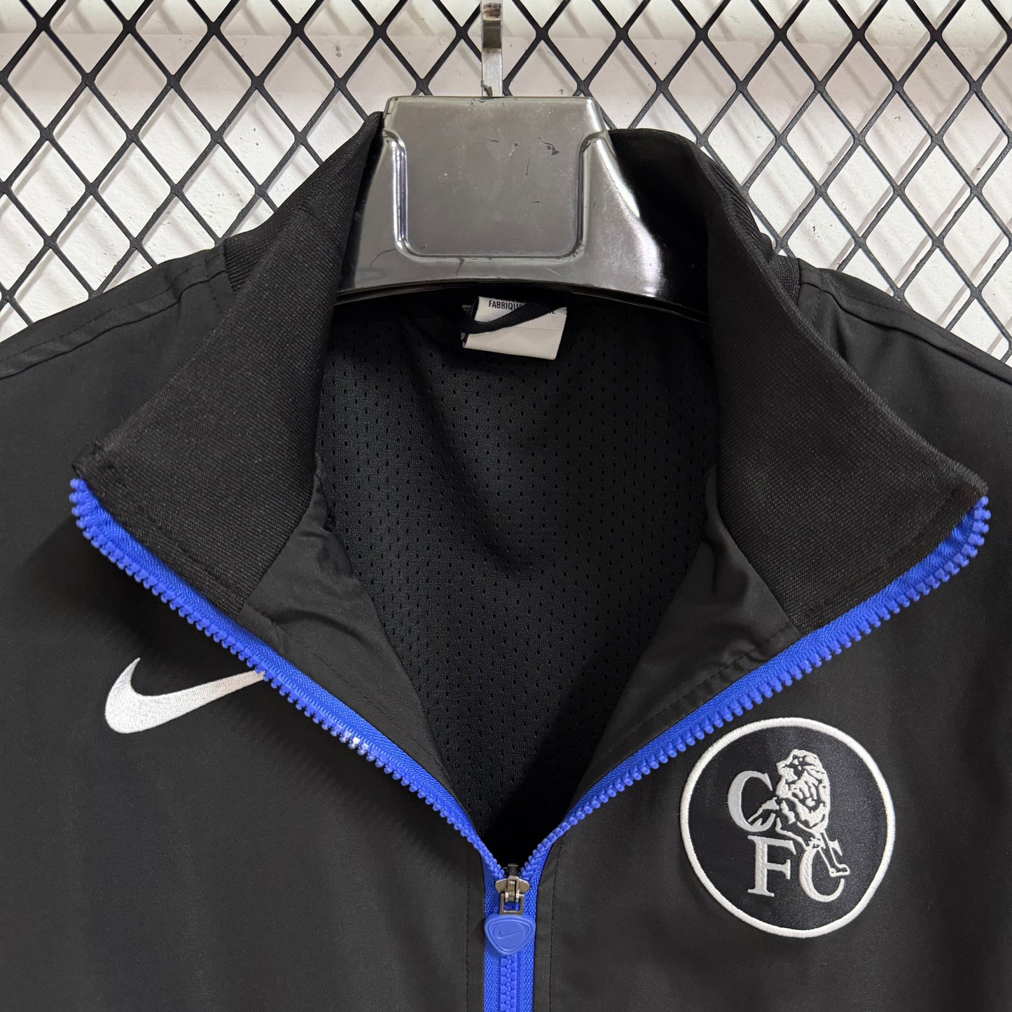 Chelsea 25/26 Track Jacket - Black/Blue